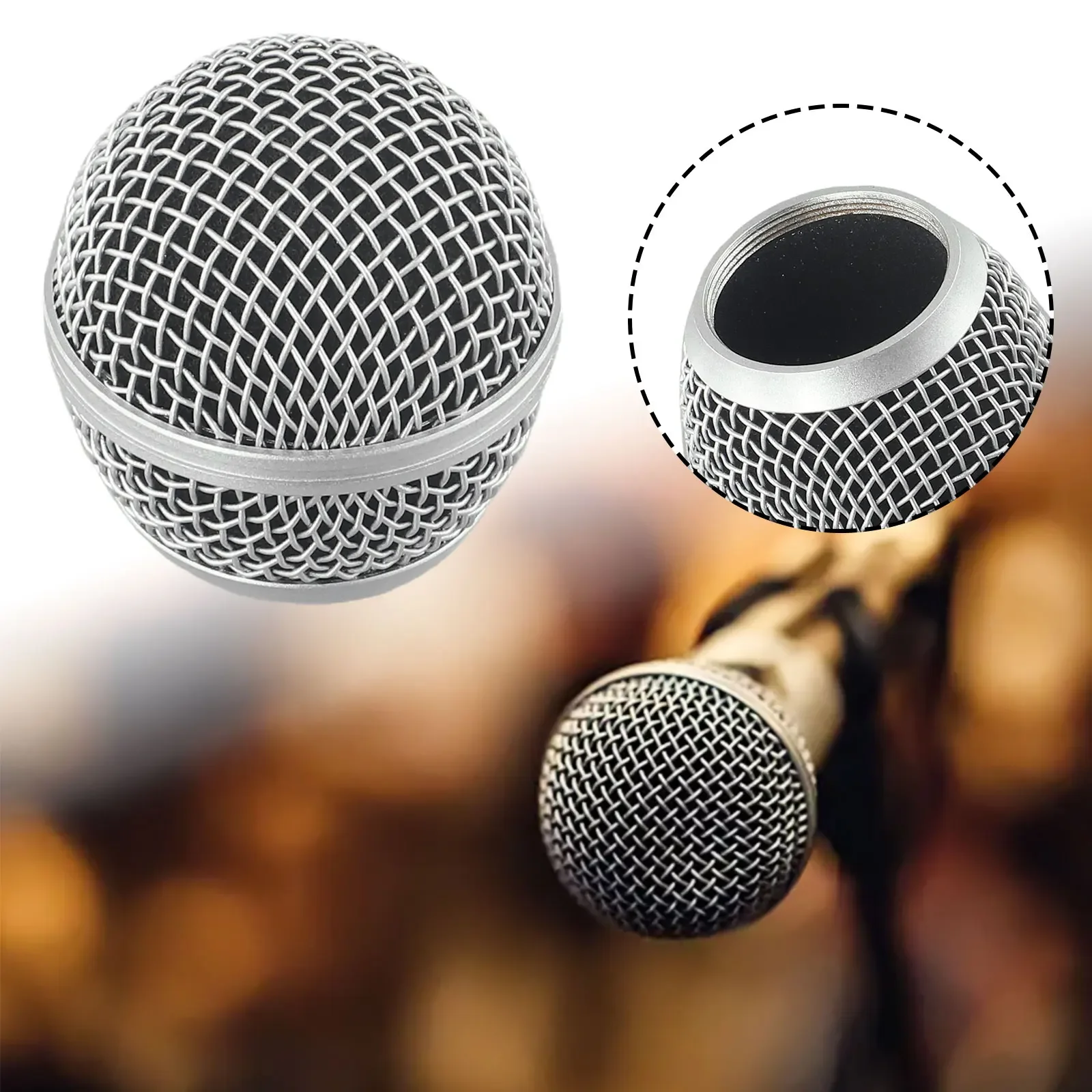 1 Pc Microfoon Mesh Hoofd Meta - Shure Mic Mv7 recensie en prijs