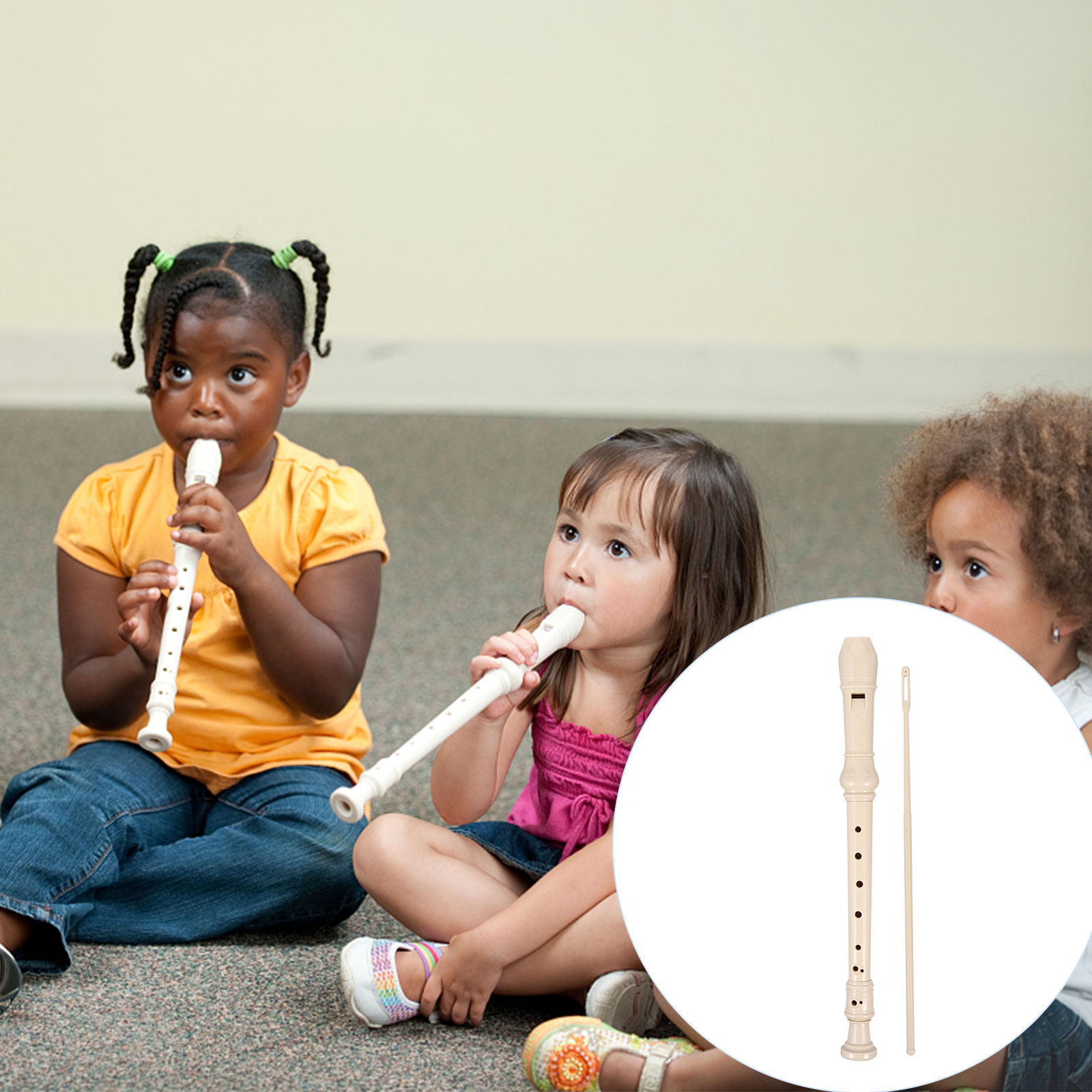 1 set sopraanblokfluit, 8 gate - Soprano Recorder Plastic recensie en prijs