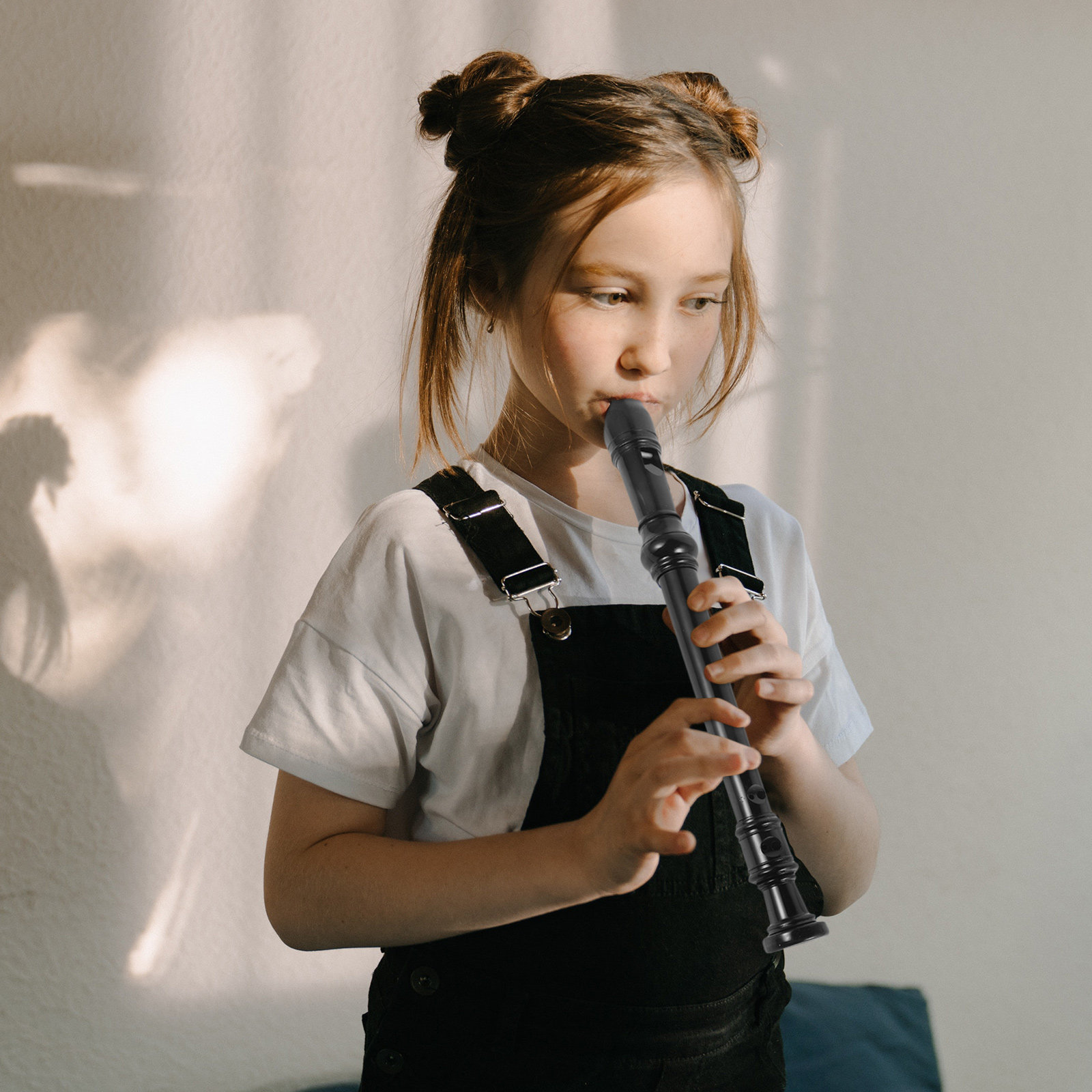 8-gats zwarte transparante sop - Soprano Recorder Plastic recensie en prijs