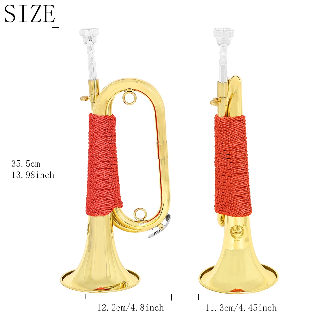 M MBAT Bugle Spaans Flugelhorn - Musical Instrument Bugle recensie en prijs